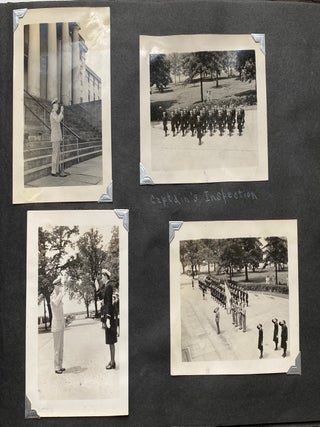 WWII NAVY NURSE ENSIGN RUTH BAYER PHOTO ALBUM SCRAPBOOK 1944-1946