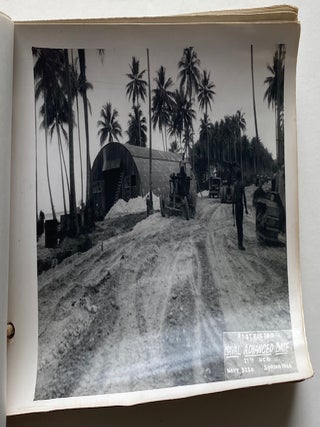 WWII SOUTH PACIFIC CAMP EMIRAU NAVY PHOTO ALBUM