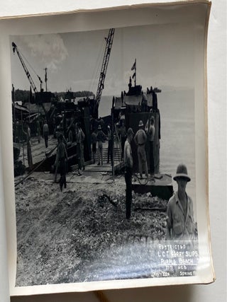 WWII SOUTH PACIFIC CAMP EMIRAU NAVY PHOTO ALBUM