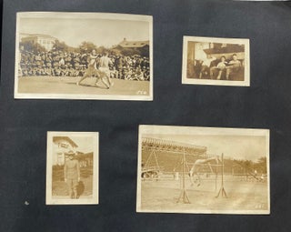 HENDRIX COLLEGE ARKANSAS ATHLETICS and WWI PHOTO ALBUM 1914-1918 - SPANISH FLU - UC BERKELEY