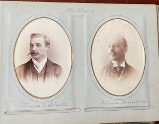 MASSACHUSETTS INSTITUTE of TECHNOLOGY MIT PHOTO ALBUM YEARBOOK 1890 1891
