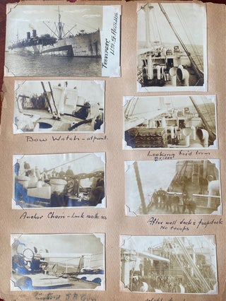 1918-1921 NAVAL PHOTO ALBUM -COURT MARTIAL - CALVIN COOLIDGE
