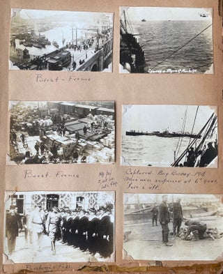 1918-1921 NAVAL PHOTO ALBUM -COURT MARTIAL - CALVIN COOLIDGE