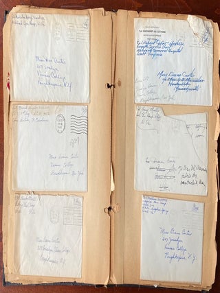 WWII ERA NURSE'S SCRAPBOOK OF LETTERS AND PHOTOS
