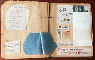 WWII ERA NURSE'S SCRAPBOOK OF LETTERS AND PHOTOS