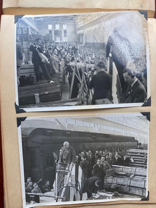 FIRST 20 MM GUN ML ELMIRA NY 1941 PRESENTATION ALBUM SCRAPBOOK