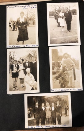 AFFECTIONATE WOMEN at SCHOOL SIMMONS COLLEGE EARLY 1930s PHOTO ALBUM