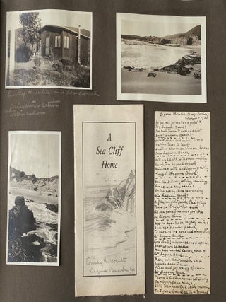 1918-1920 PROMINENT DETROIT FAMILY TRAVELS - CALIFORNIA TEXAS CANADA etc PHOTO ALBUM