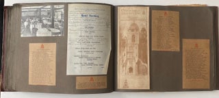 1918-1920 PROMINENT DETROIT FAMILY TRAVELS - CALIFORNIA TEXAS CANADA etc PHOTO ALBUM