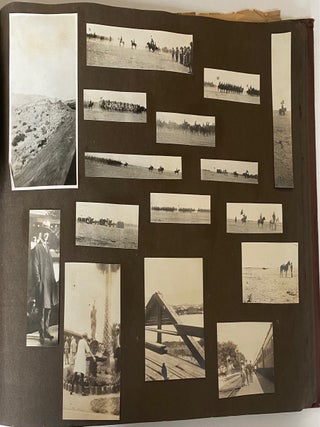 1918-1920 PROMINENT DETROIT FAMILY TRAVELS - CALIFORNIA TEXAS CANADA etc PHOTO ALBUM