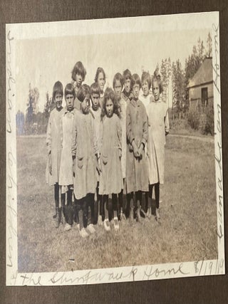 1918-1920 PROMINENT DETROIT FAMILY TRAVELS - CALIFORNIA TEXAS CANADA etc PHOTO ALBUM