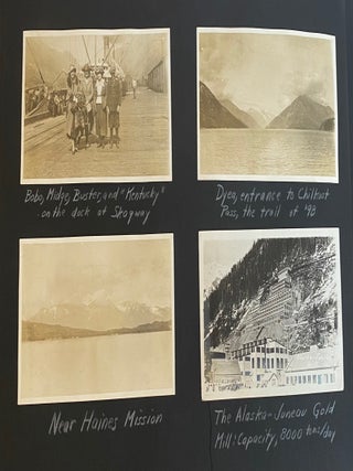 1920 PHOTO ALBUM CANADA and ALASKA