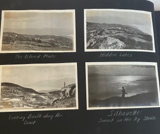 1920 PHOTO ALBUM CANADA and ALASKA