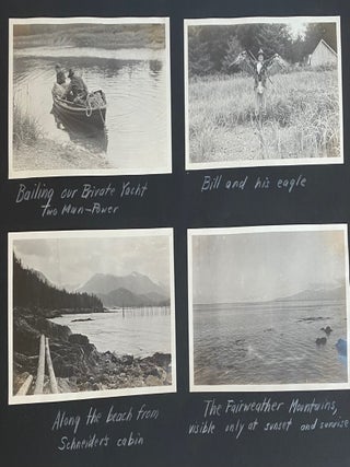 1920 PHOTO ALBUM CANADA and ALASKA