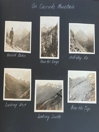 1920 PHOTO ALBUM CANADA and ALASKA