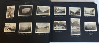 1920 PHOTO ALBUM CANADA and ALASKA