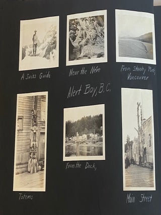 1920 PHOTO ALBUM CANADA and ALASKA
