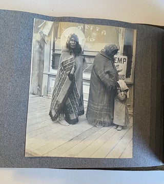 Item #556 1890s IDAHO and YELLOWSTONE PHOTO ALBUM