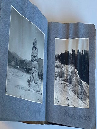 1890s IDAHO and YELLOWSTONE PHOTO ALBUM