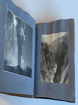 1890s IDAHO and YELLOWSTONE PHOTO ALBUM
