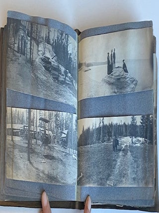 1890s IDAHO and YELLOWSTONE PHOTO ALBUM