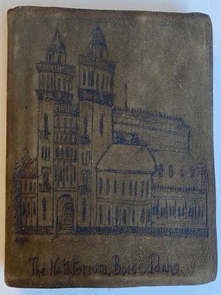 1890s IDAHO and YELLOWSTONE PHOTO ALBUM