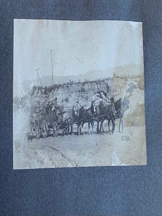 1890s IDAHO and YELLOWSTONE PHOTO ALBUM