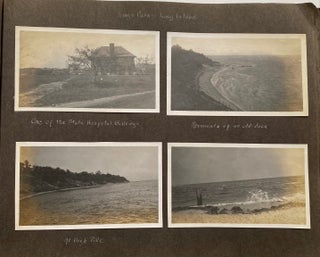 HARTFORD, CT WELL TO DO FAMILY - AVIATION LONG ISLAND 1909-1915 PHOTO ALBUM