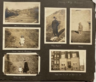 HARTFORD, CT WELL TO DO FAMILY - AVIATION LONG ISLAND 1909-1915 PHOTO ALBUM