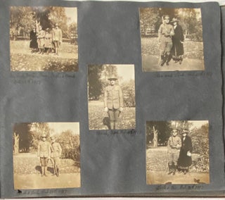 1913-1935 WELL-TO-DO LITCHFIELD CT FAMILY PHOTO ALBUM - TRIP TO YOSEMITE AND MORE - ANNOTATED
