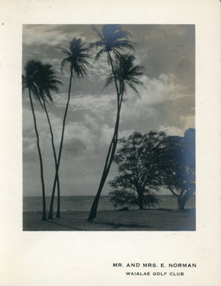 HAWAII PHOTO ALBUM LOT KEPT BY HOTEL MAID 1927-1937