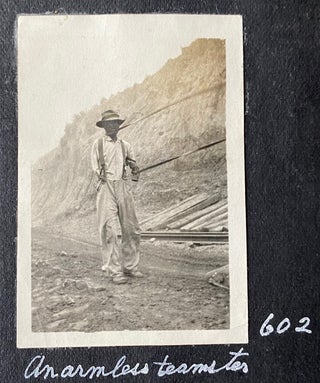 Item #570 BOY'S SUMMER CAMP and TRAVEL PHOTO ALBUM 1908-1917 - 1100 PHOTOS