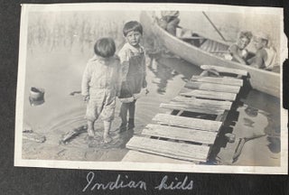 BOY'S SUMMER CAMP and TRAVEL PHOTO ALBUM 1908-1917 - 1100 PHOTOS