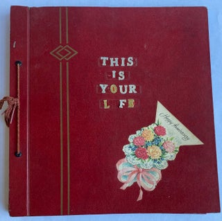SWEET PHOTO ALBUM & HANDWRITTEN DIARY DOCUMENTING 40 YEARS OF MARRIAGE