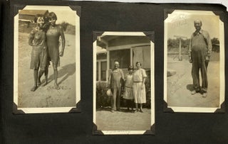 1924 HIKE ACROSS AMERICA PHOTO ALBUM - CALIFORNIA - HAM RADIO - AVIATION - WV COAL MINES