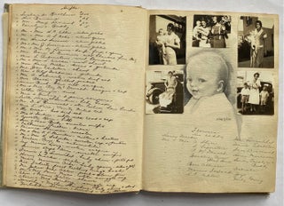 1930 SCRAPBOOK/PHOTO ALBUM of a JEWISH BABY BOOK - BIRTH TO AGE 5, ST LOUIS MO
