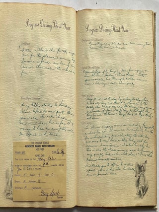 1930 SCRAPBOOK/PHOTO ALBUM of a JEWISH BABY BOOK - BIRTH TO AGE 5, ST LOUIS MO