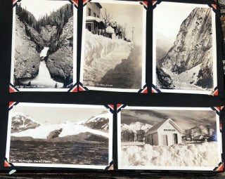 ALASKA 1930s/1940s CHITINA McKINLEY MILITARY PHOTO ALBUM