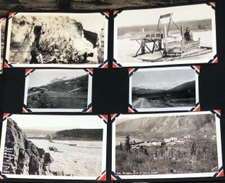 ALASKA 1930s/1940s CHITINA McKINLEY MILITARY PHOTO ALBUM