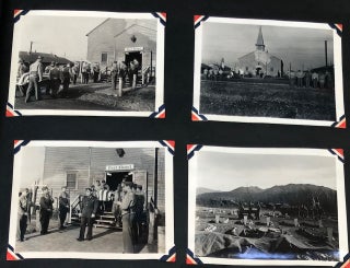 ALASKA 1930s/1940s CHITINA McKINLEY MILITARY PHOTO ALBUM