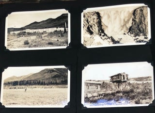 ALASKA 1930s/1940s CHITINA McKINLEY MILITARY PHOTO ALBUM