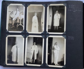 1930s PHOTO ALBUM NURSE TRAVELS WITH GIRLFRIEND AND WORK IN HOSPITALS