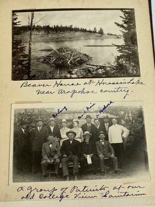 NEBRASKA MEDICAL HOSPITAL SANITARIUM & MIDWEST TRAVEL EARLY 1900s - 1920s PHOTO ALBUM
