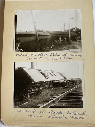 NEBRASKA MEDICAL HOSPITAL SANITARIUM & MIDWEST TRAVEL EARLY 1900s - 1920s PHOTO ALBUM