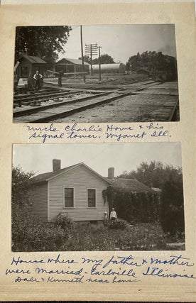 NEBRASKA MEDICAL HOSPITAL SANITARIUM & MIDWEST TRAVEL EARLY 1900s - 1920s PHOTO ALBUM