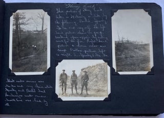 Item #587 1920s WELL ANNOTATED PHOTO ALBUM MEN HIKING in WISCONSIN CHICAGO