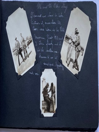 1920s WELL ANNOTATED PHOTO ALBUM MEN HIKING in WISCONSIN CHICAGO