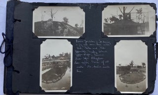 1920s WELL ANNOTATED PHOTO ALBUM MEN HIKING in WISCONSIN CHICAGO