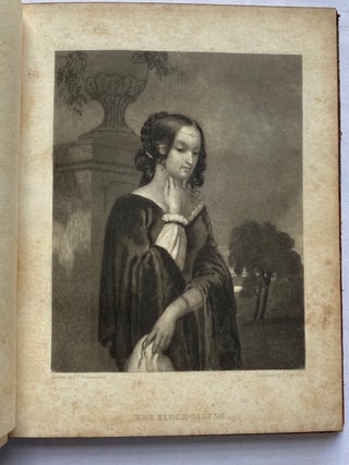 1850s FRIENDSHIP ALBUM - HANDWRITTEN NOTES to REBECCA PARRY - PENNSYLVANIA