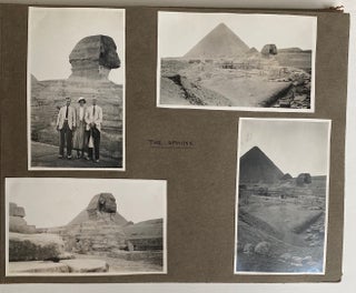 EGYPT MALTA GREECE 1930s PHOTO ALBUM